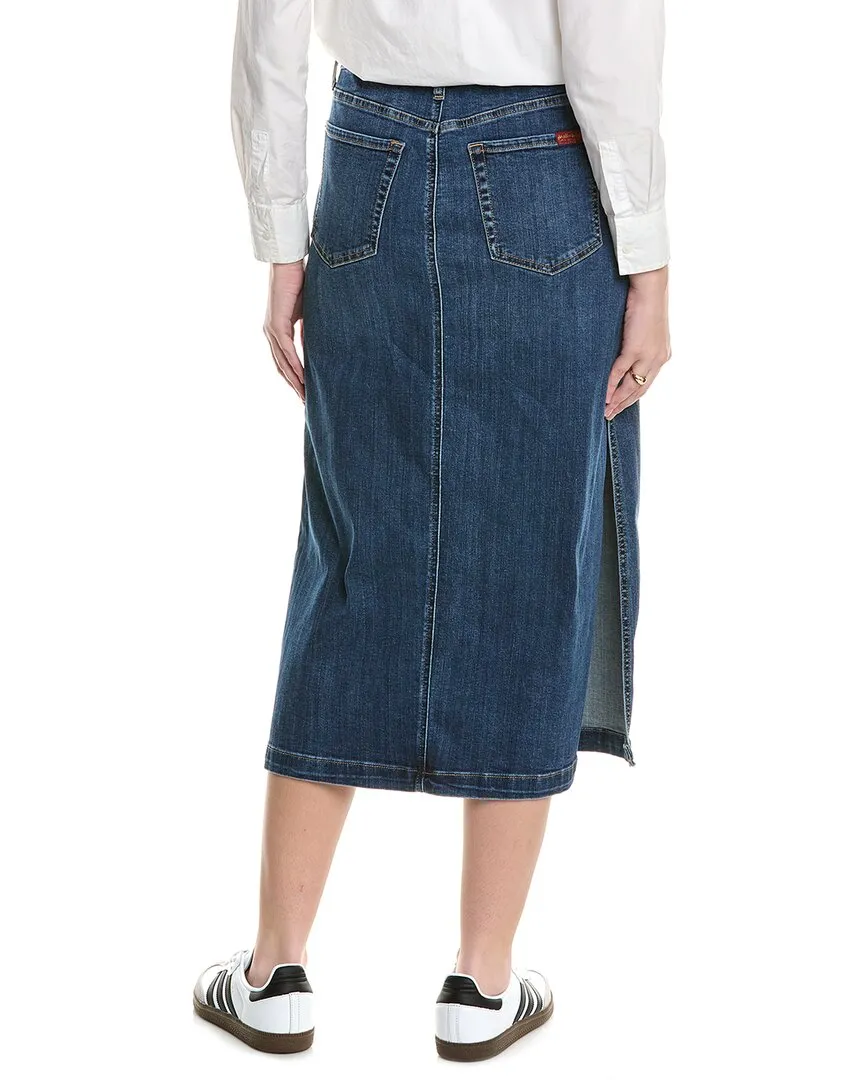 7 For All Mankind Midi Skirt