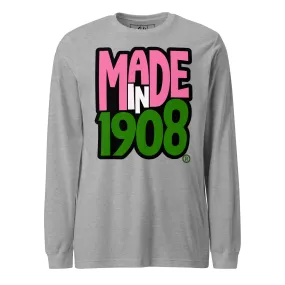 AKA Made in 1908 Long Sleeve Tee
