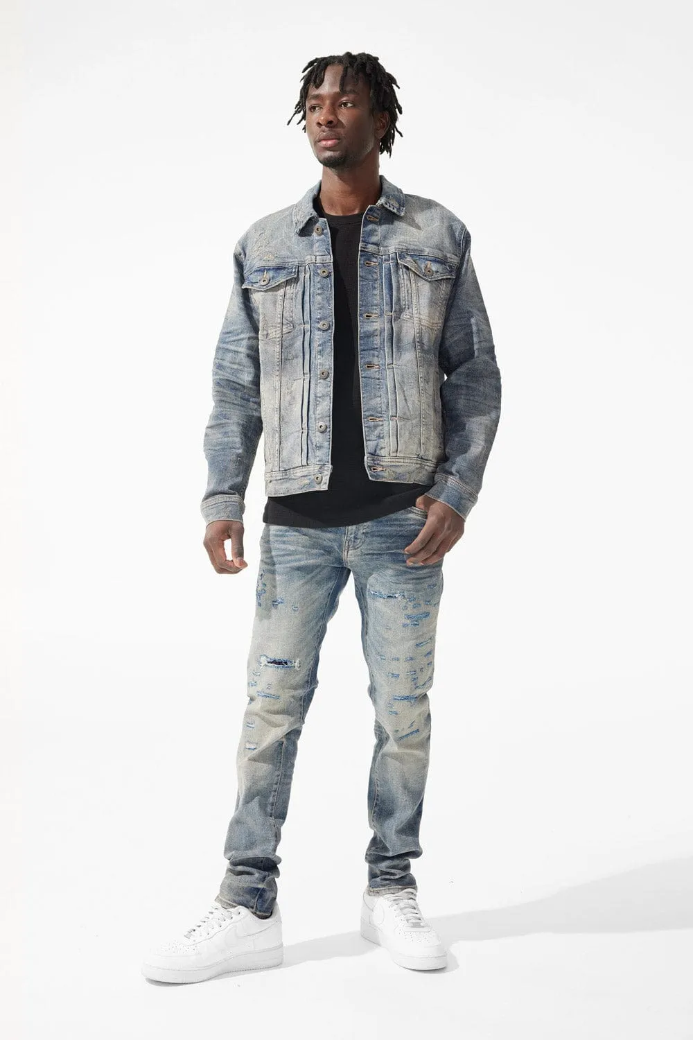 Amsterdam Denim Trucker Jacket (Azure)