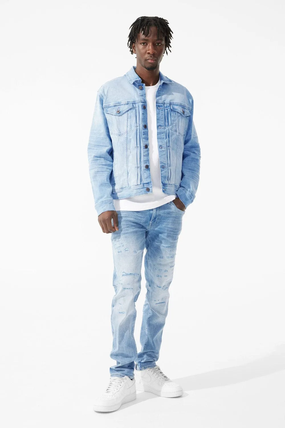 Amsterdam Denim Trucker Jacket (Azure)