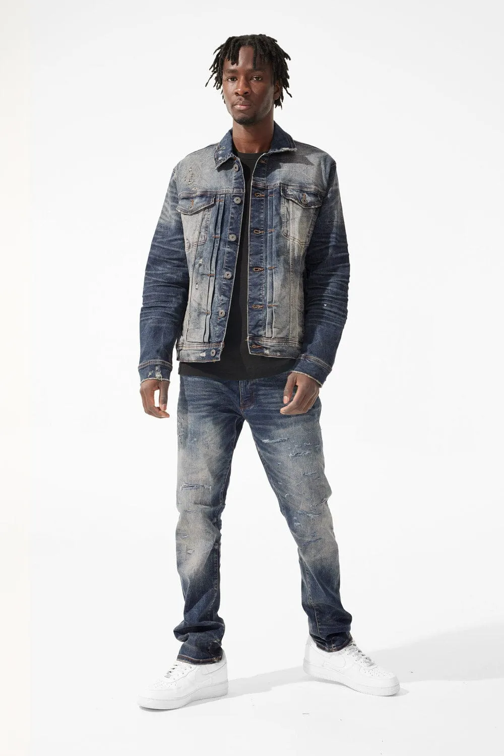 Amsterdam Denim Trucker Jacket (Azure)