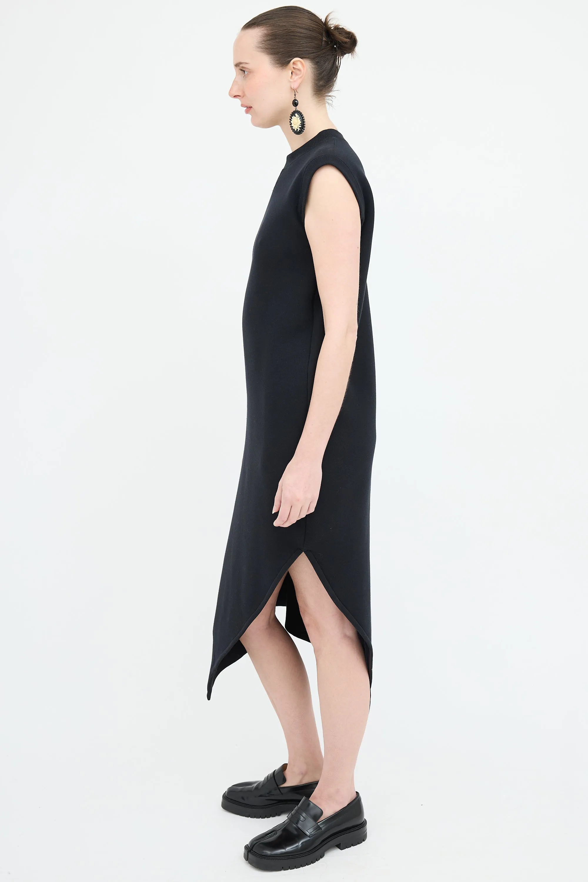 Asymmetrical Sweatshirt Dress