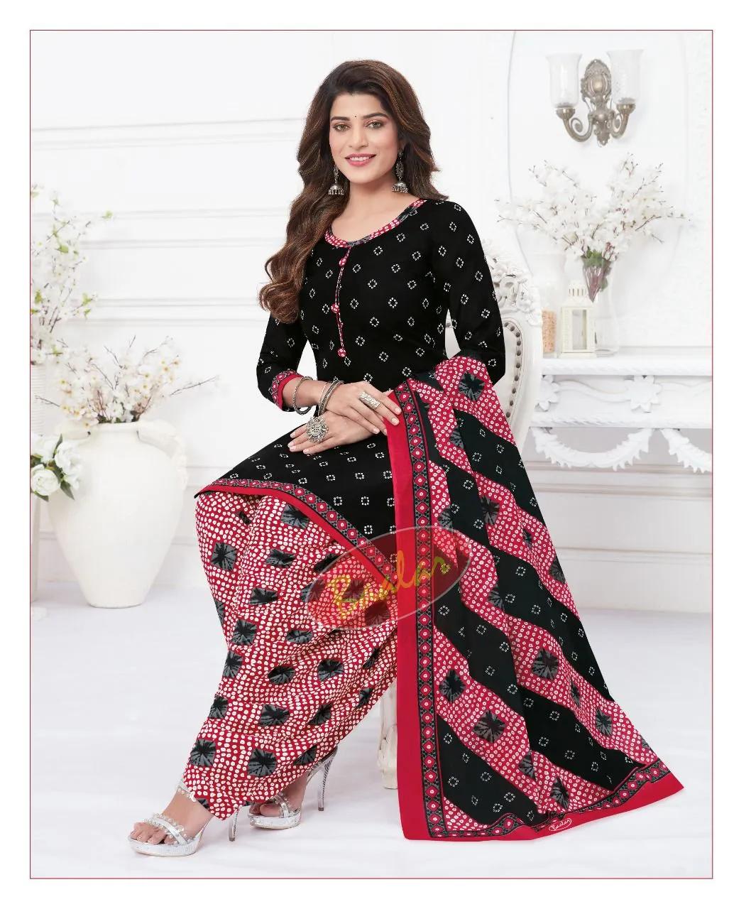 Baalar Colourful Vol 15 Regular Wear Cotton Dress Material (525x30)
