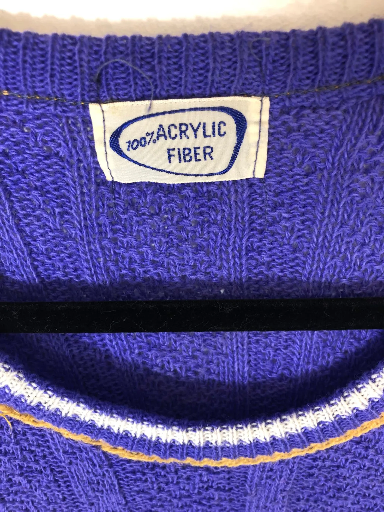 Blue Short-Sleeved Sweater (Deadstock)