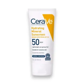 CeraVe Hydrating Mineral Sunscreen SPF50 150ml