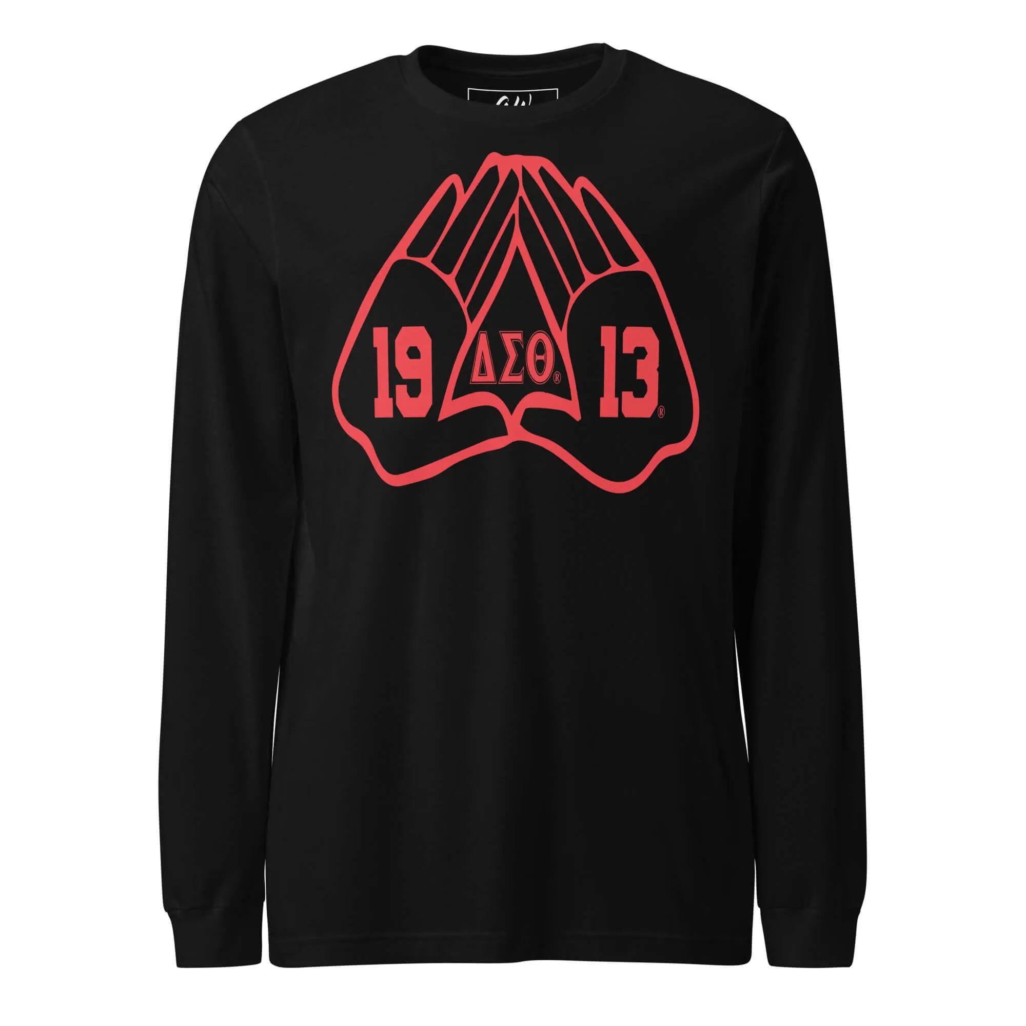 Delta Pyramid Hands Long Sleeve Tee