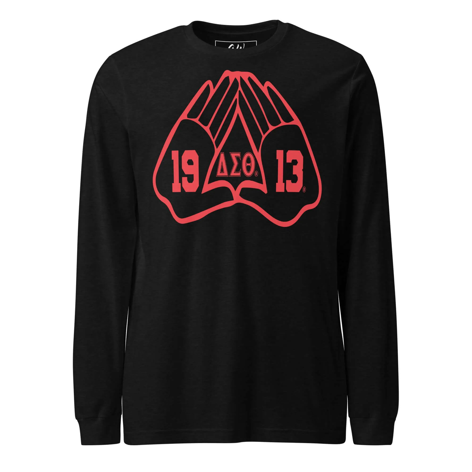 Delta Pyramid Hands Long Sleeve Tee