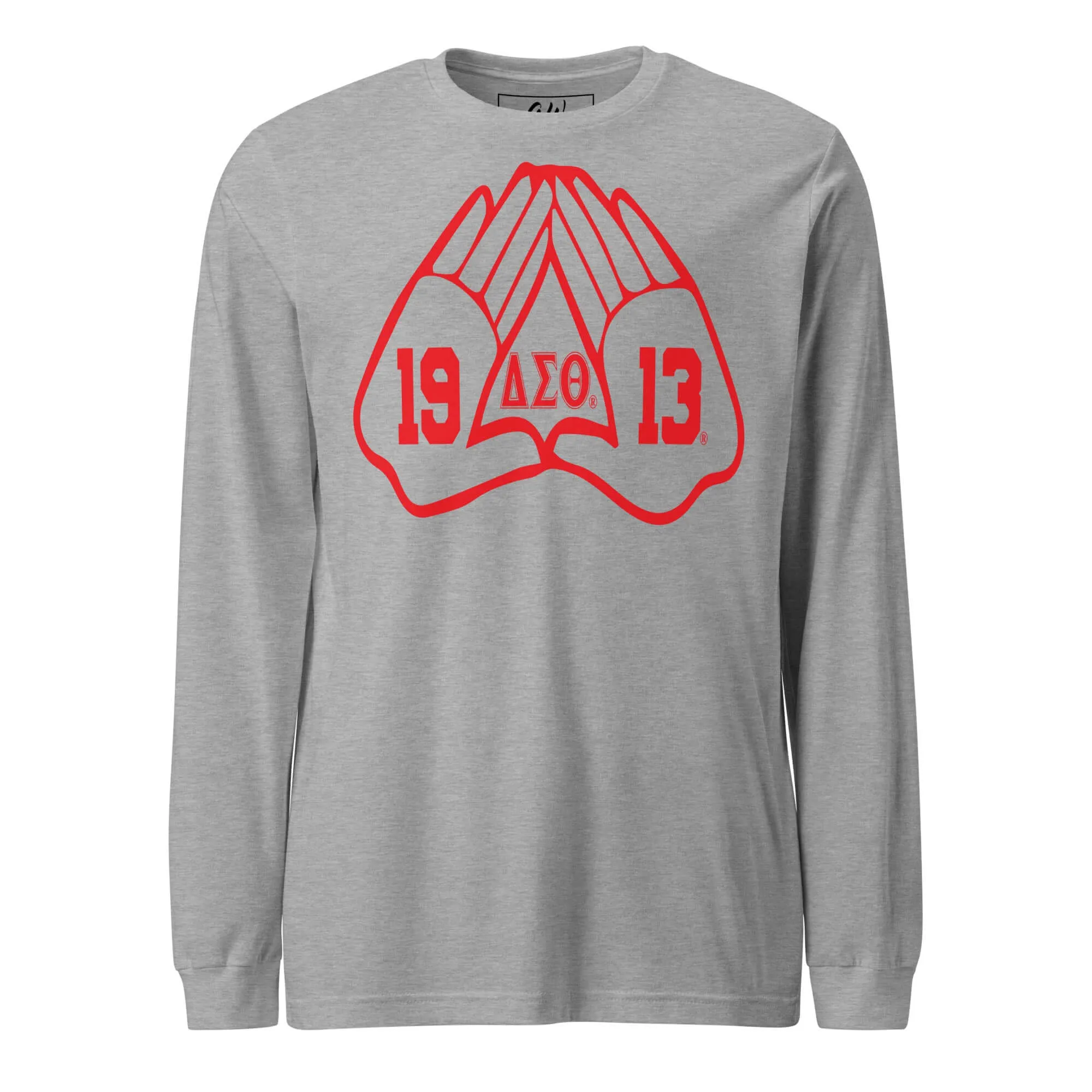 Delta Pyramid Hands Long Sleeve Tee