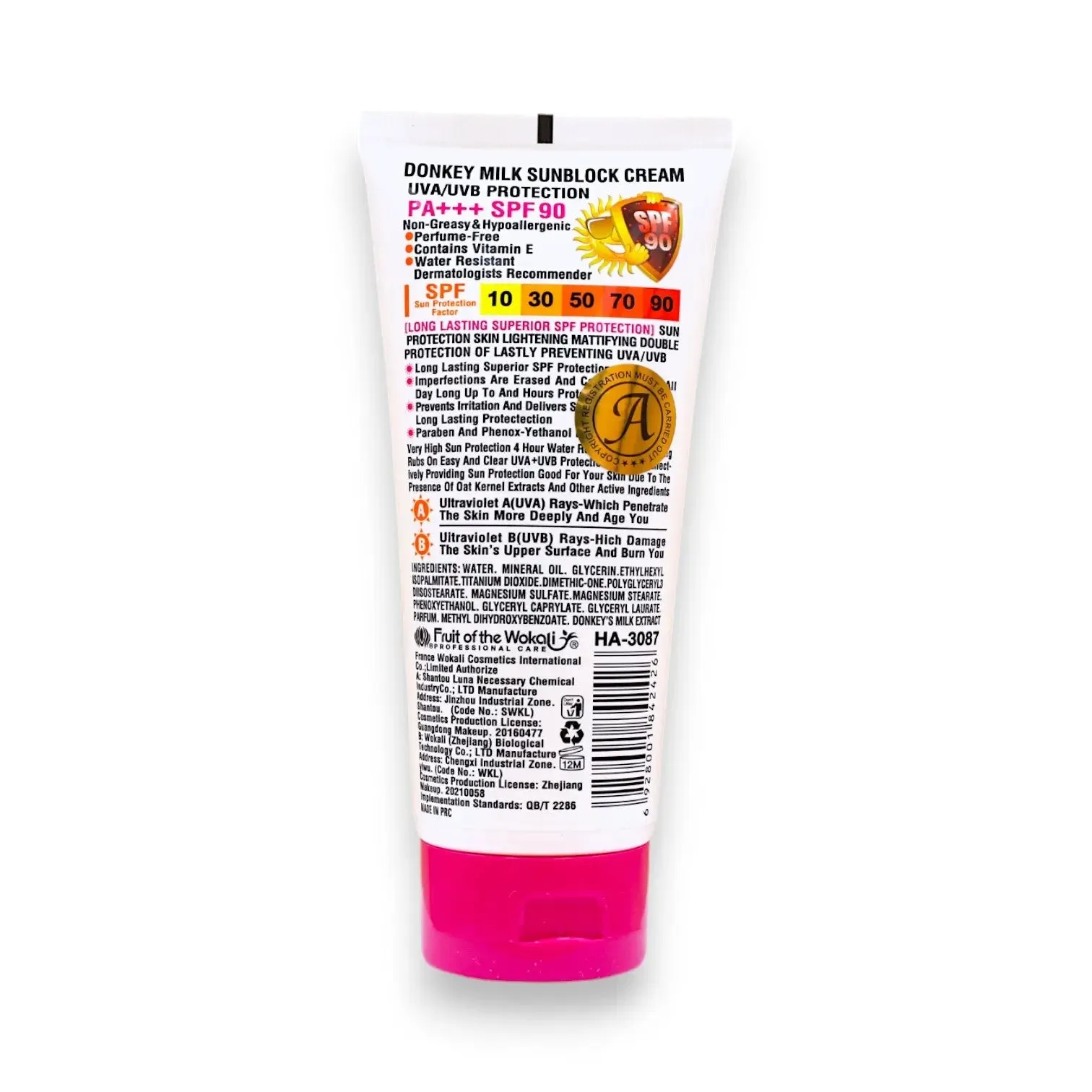 Donkey Milk Protect Sunblock 130ml