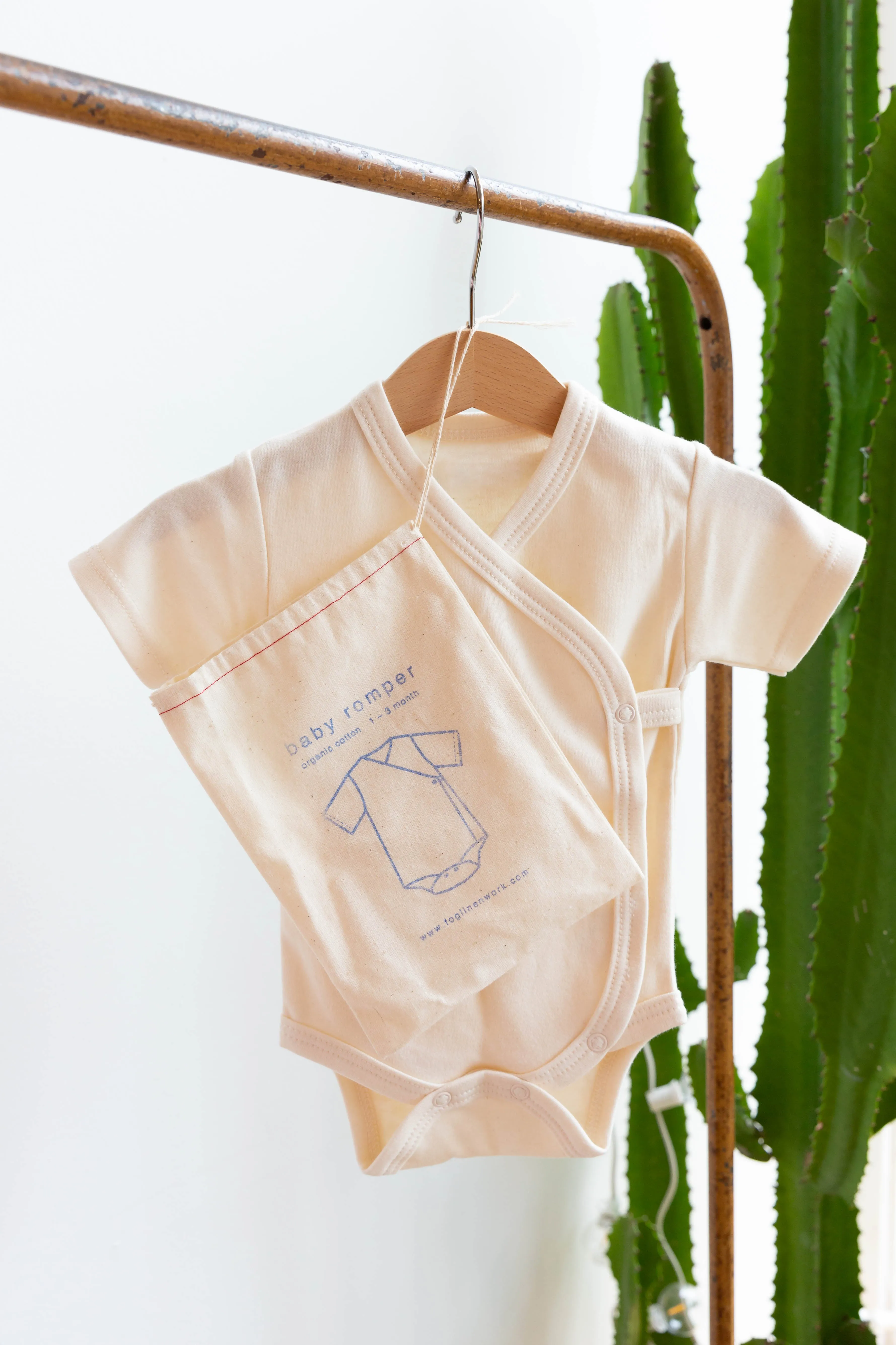Fog Linen Cotton Baby Romper