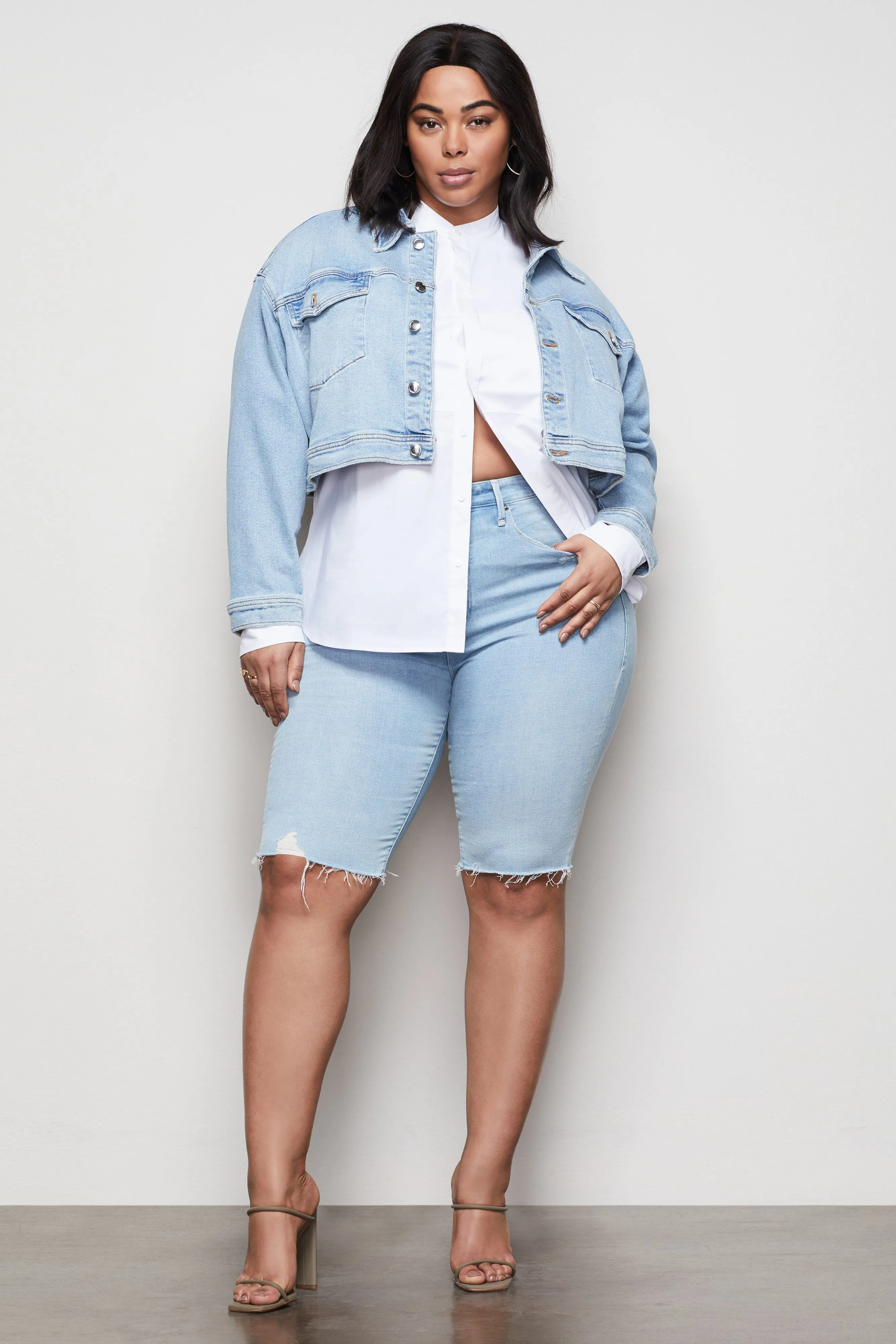 GOOD BERMUDA NOTCHED | BLUE413