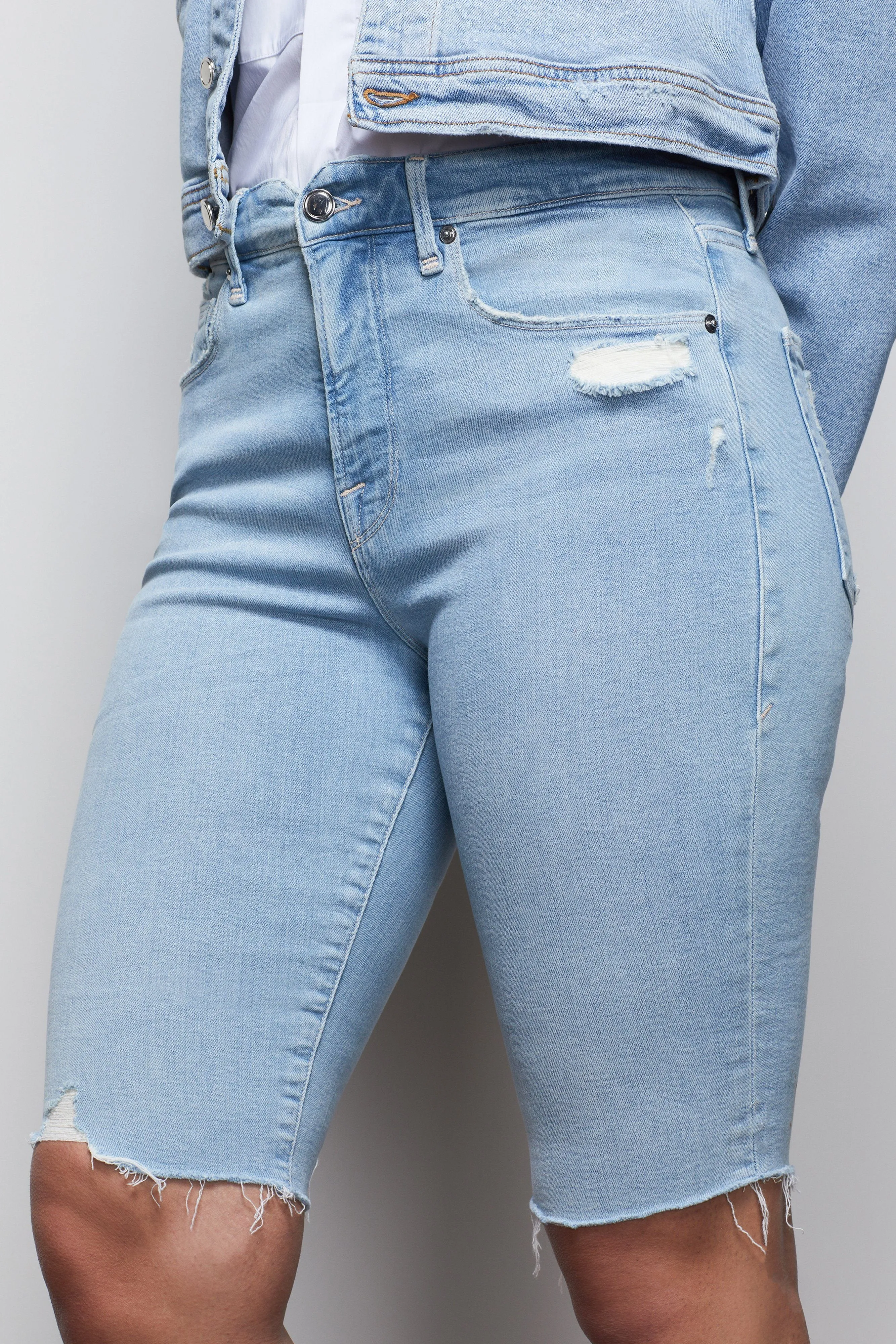 GOOD BERMUDA NOTCHED | BLUE413