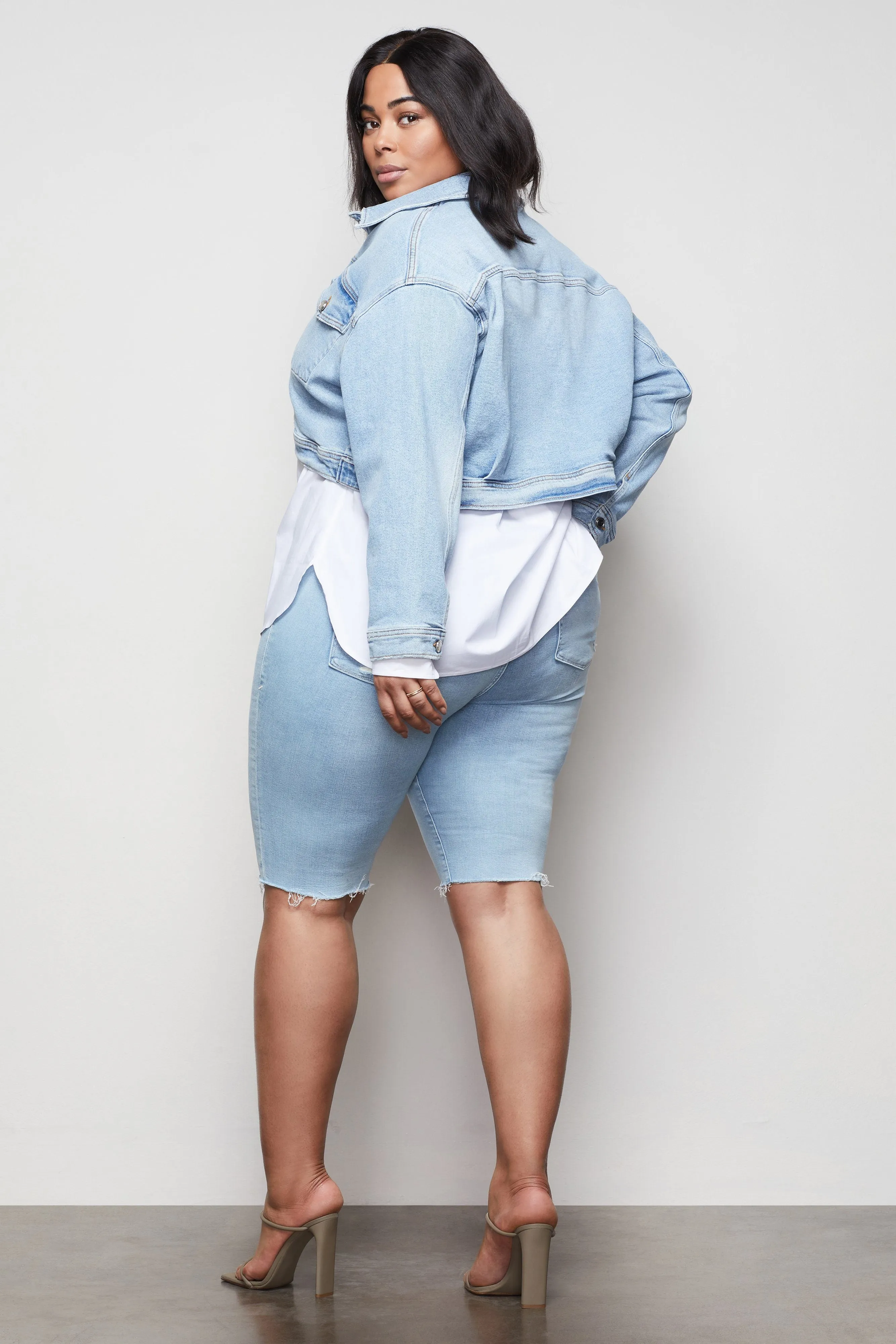 GOOD BERMUDA NOTCHED | BLUE413