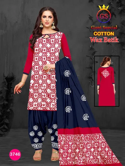 GS Cotton Wax Batik Pure Cotton Suit (410x10)