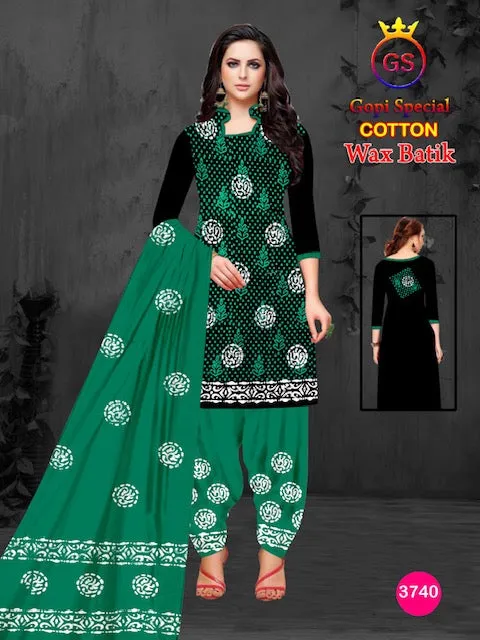 GS Cotton Wax Batik Pure Cotton Suit (410x10)