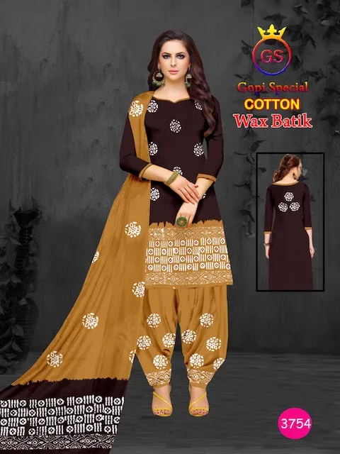 GS Cotton Wax Batik Pure Cotton Suit (410x10)