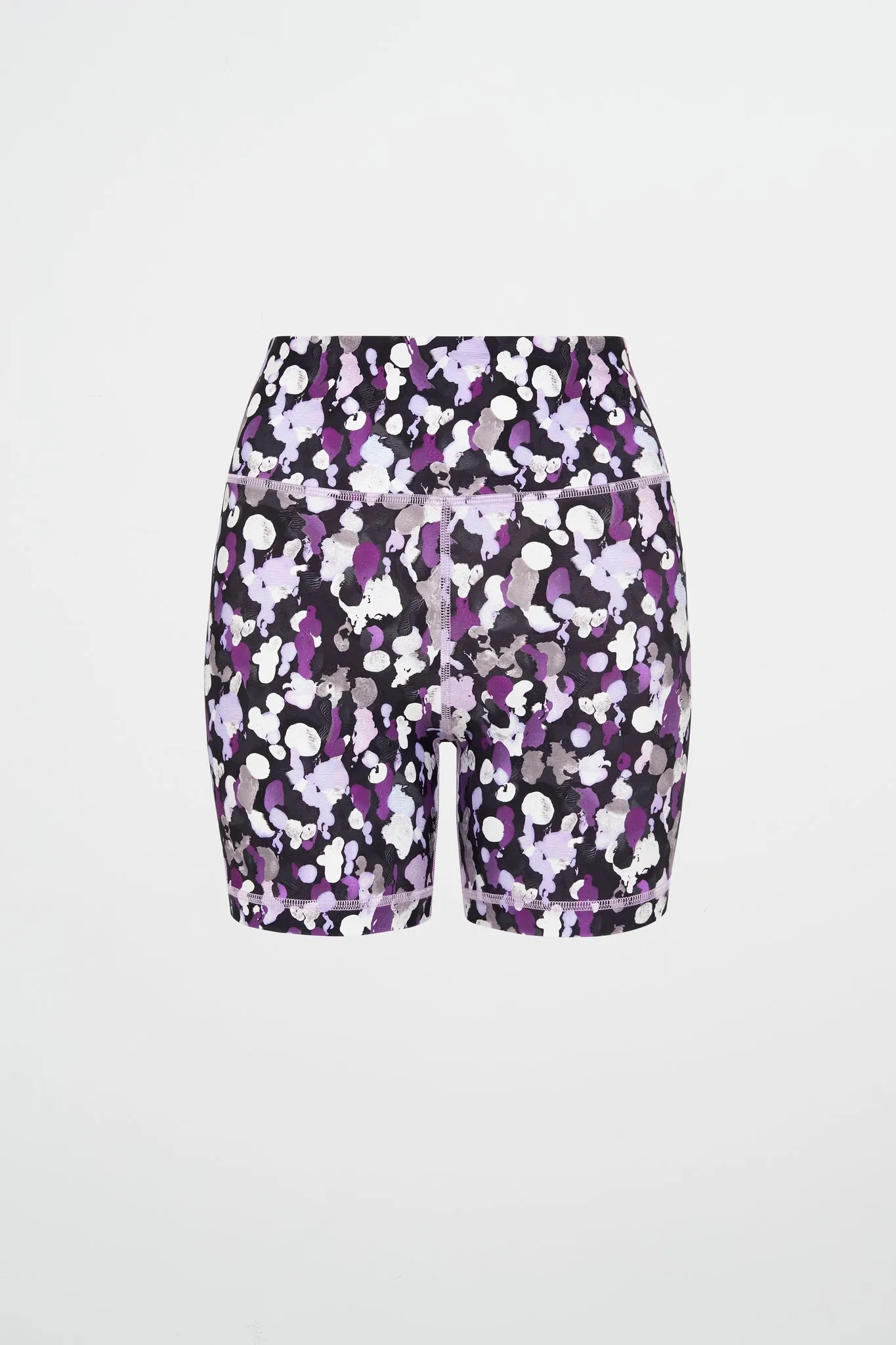 High Rise Mid Length Bike Shorts 607