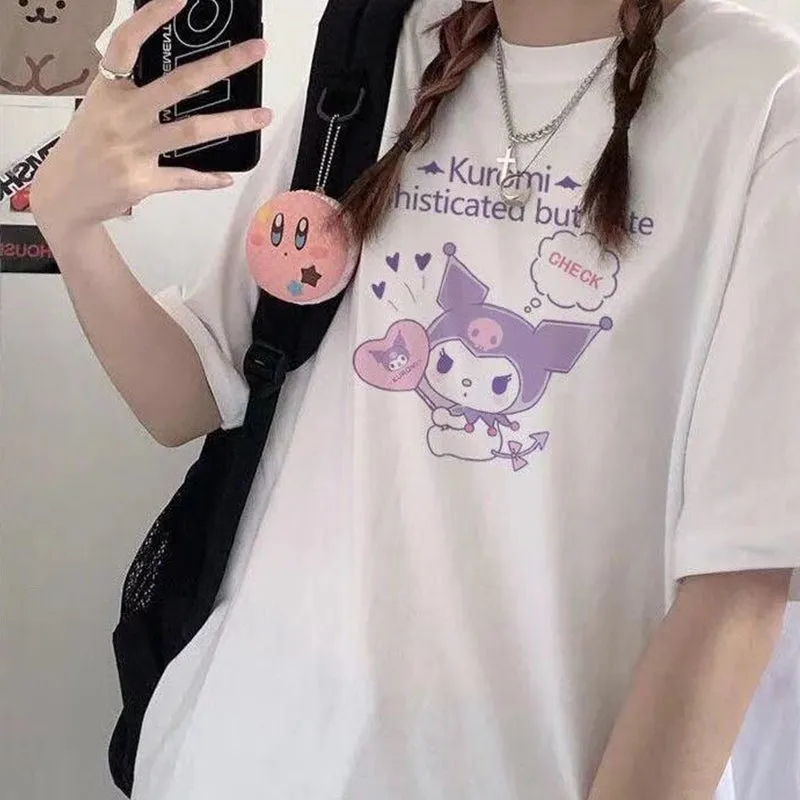 Kawaii Japanese Oversize Kuromi T-shirt