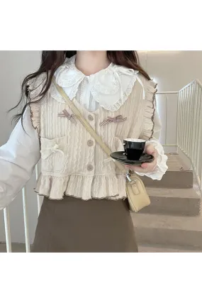 Knitted Mori Girl Style Fall Sweater