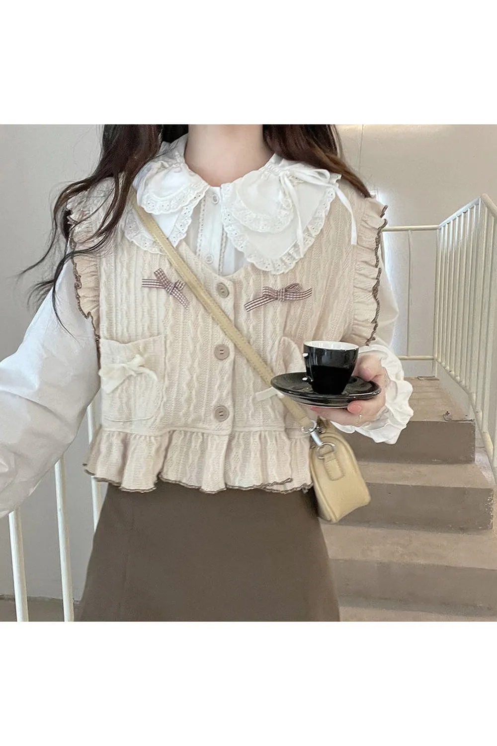 Knitted Mori Girl Style Fall Sweater