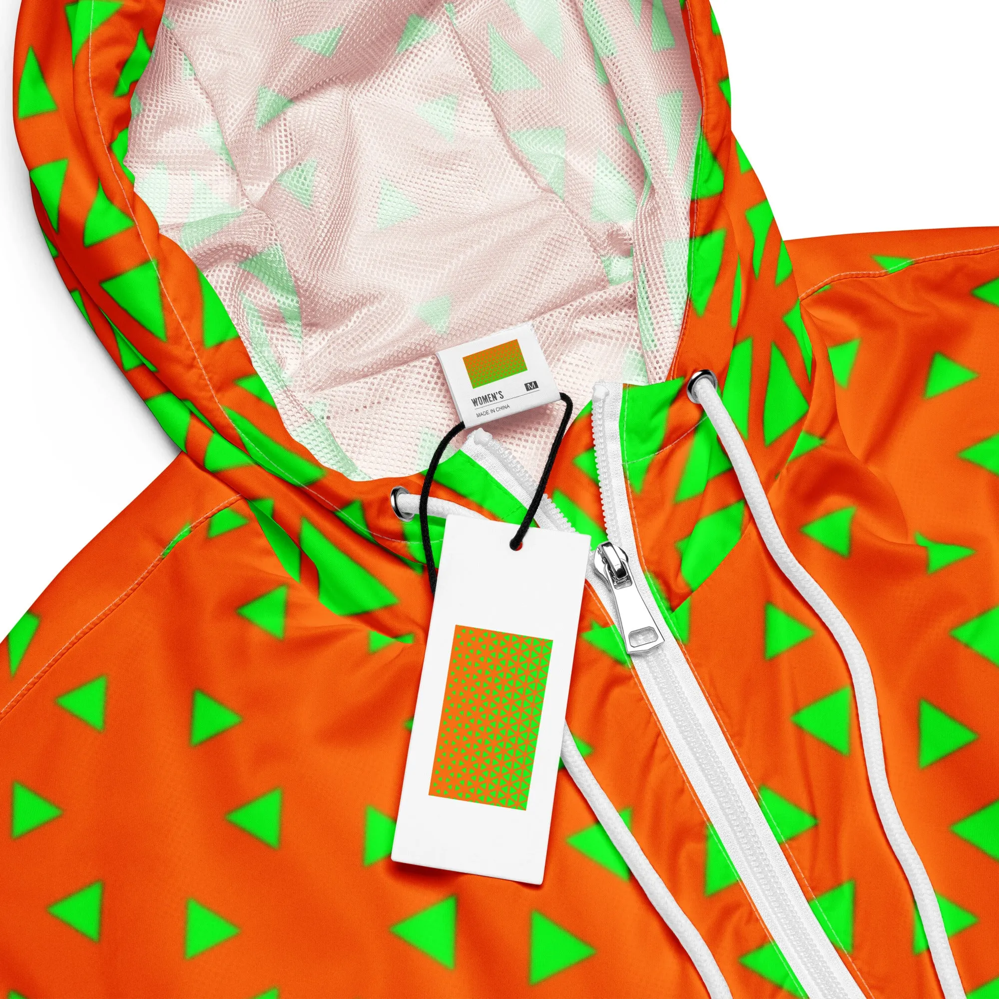 Lemon and Lime - Women’s cropped windbreaker