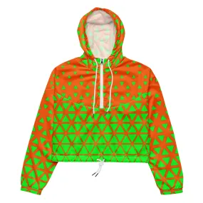 Lemon and Lime - Women’s cropped windbreaker