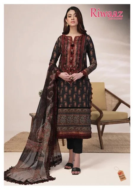 Madhav Riwaaz Vol 7 Series 7001 to 7006 Latest Patiyala Salwar Kameez (390x06)
