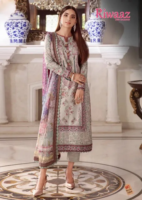 Madhav Riwaaz Vol 7 Series 7001 to 7006 Latest Patiyala Salwar Kameez (390x06)