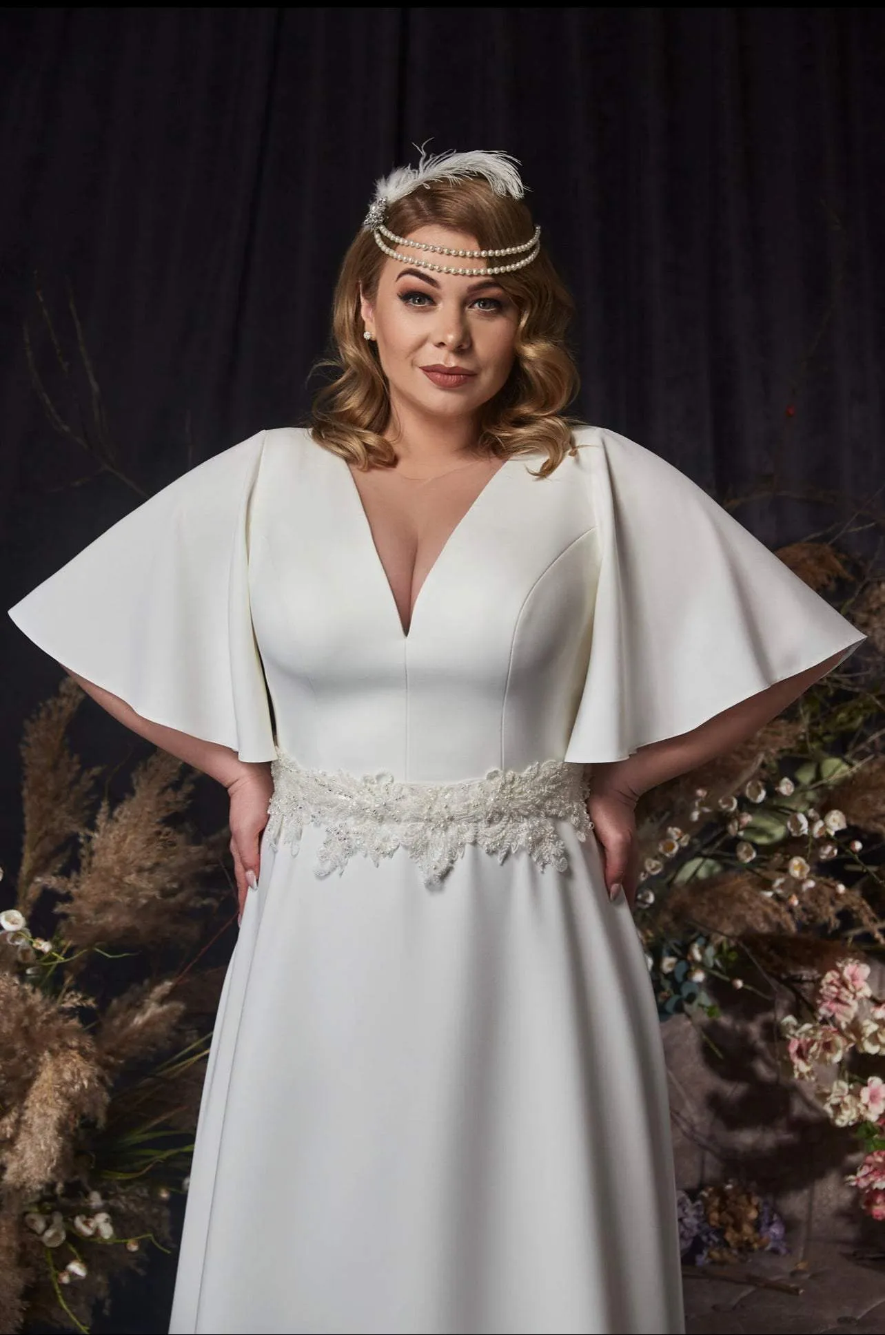 Ruby White Wedding Dress