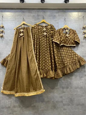 Summer Special Printed Cotton Kalamkari Lehenga Choli