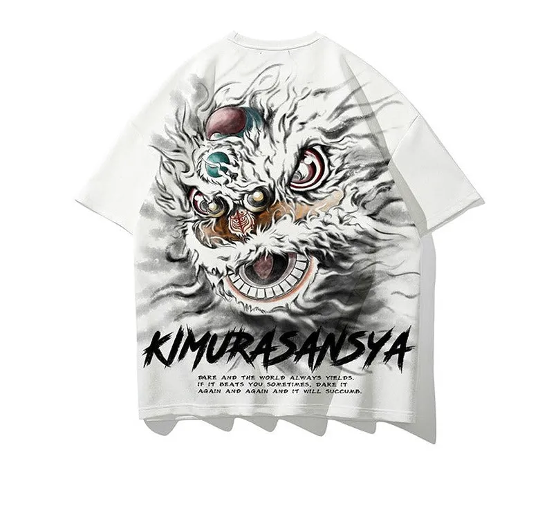 Summer T-shirt unisex casual short-sleeved round neck thin top for men