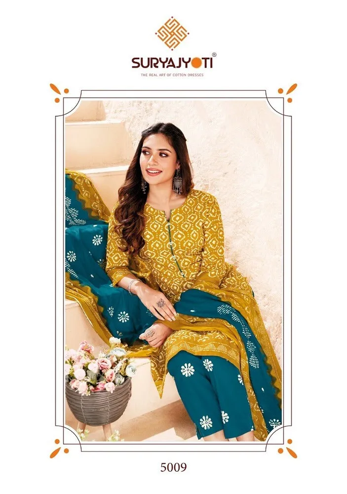 Suryajyoti Pehnava Vol 5 5001 5010 Series Pakistani Salwar