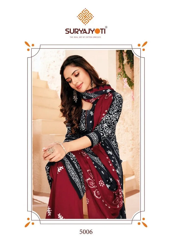 Suryajyoti Pehnava Vol 5 5001 5010 Series Pakistani Salwar