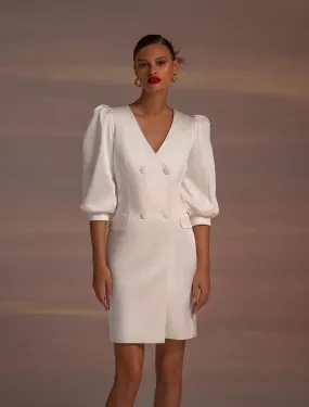 Termite White Wedding Dress