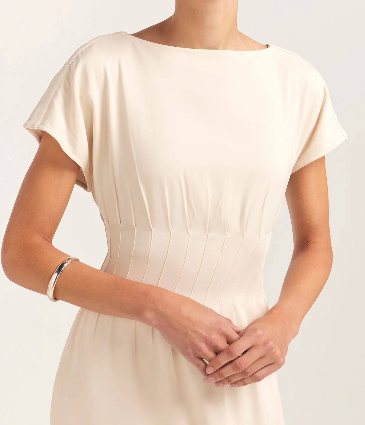 The Greer Dress in Clay